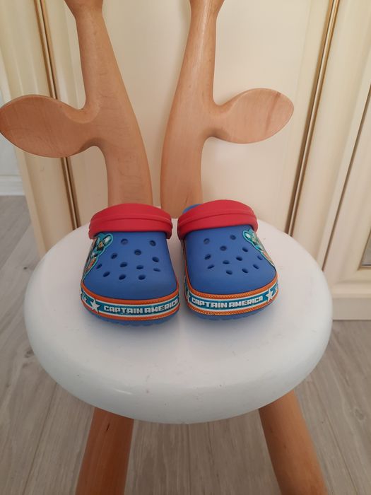 Кроксы crocs Crocband Captain America 6 с 7
