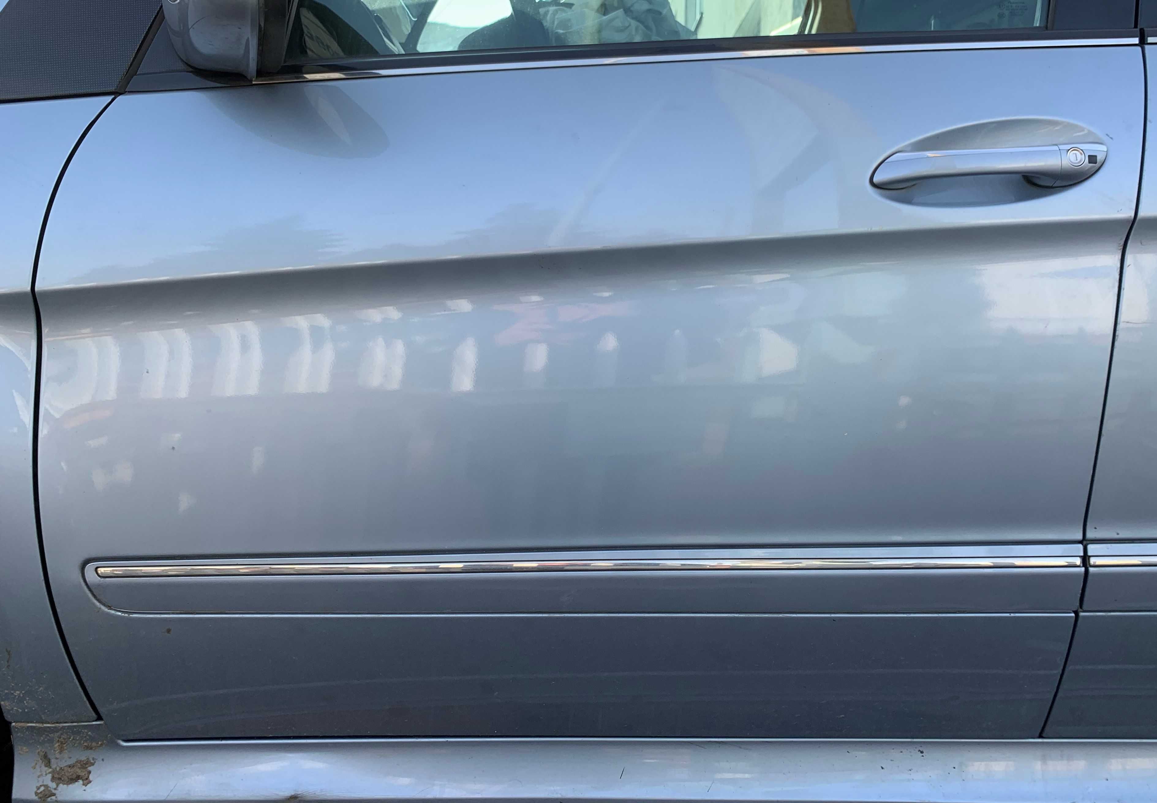 mercedes b klasa w245 Listwa drzwi tył z chromem NIEBIESKA LAK 391
