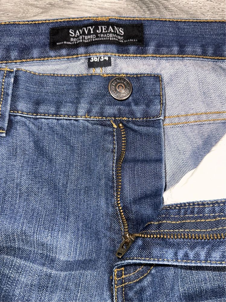 джинси чоловічі savvy jeans W36 L34