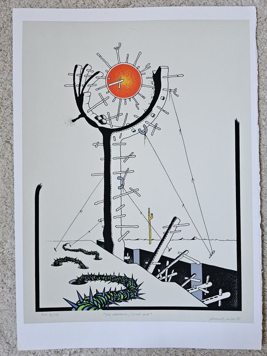 Serigrafia de Augusto Mota