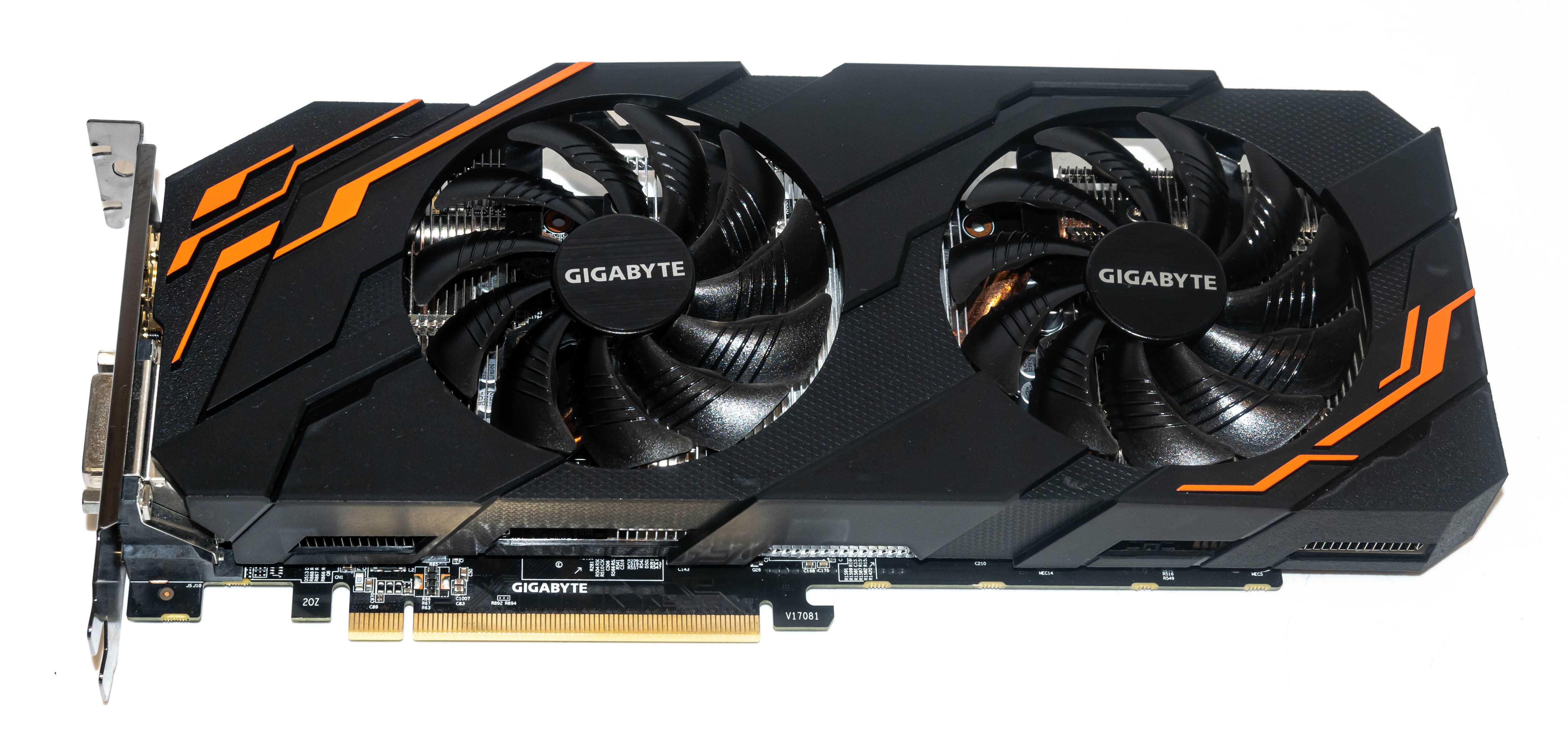 nVidia GeForce GTX1070 Ti Gigabyte Windforce 8GB 256bit HDMI DP DVI