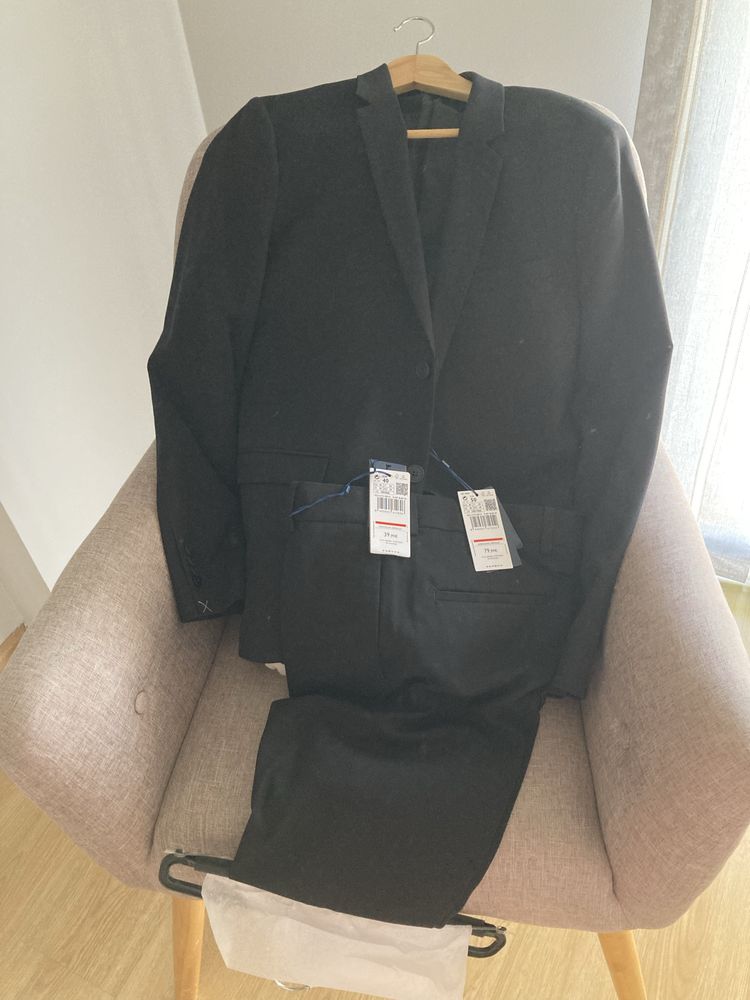 Fato cinza  zara man