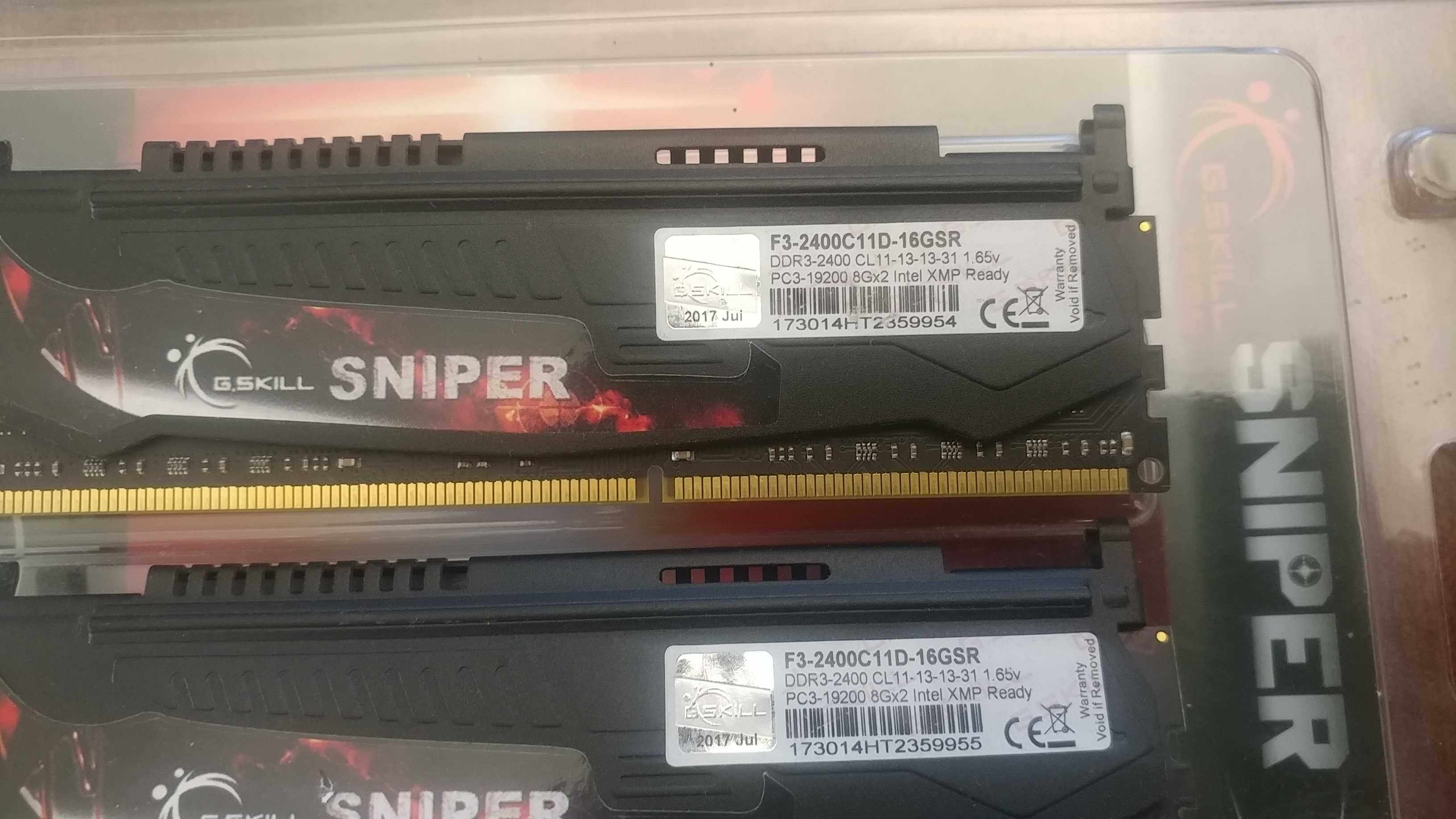 G.Skill Sniper DDR3 2400MHz 32GB (8GBx4) CL11 1.65V