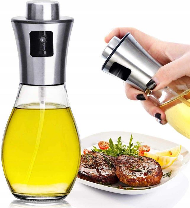 SPRYSKIWACZ DOZOWNIK do OLEJU Oliwy Octu Spryskiwacz 200 ml Szklany