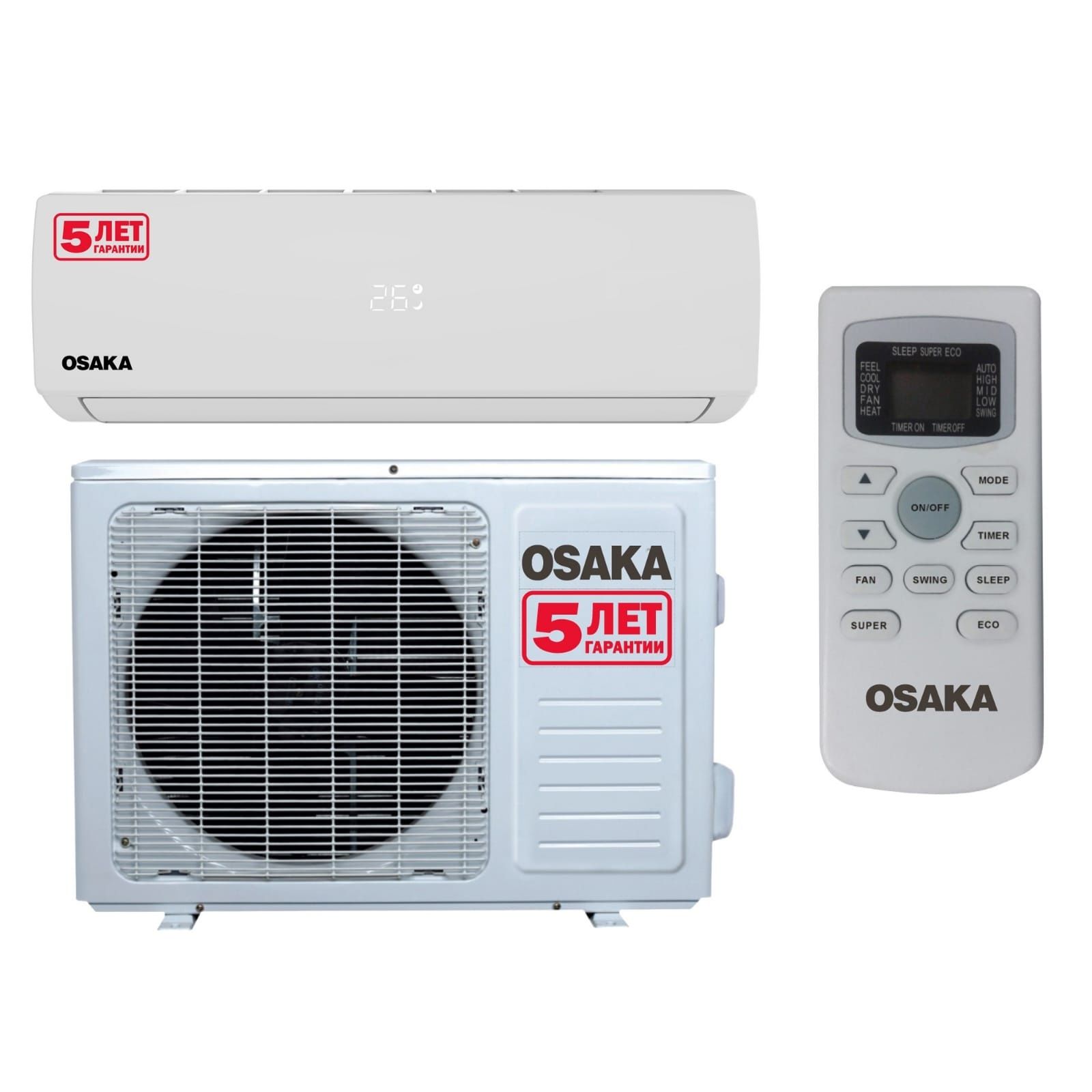 Кондиціонер інверторний Osaka STV-09HH Elite INVERTER з установкою