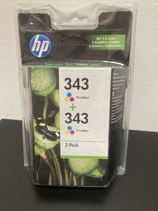 Tinteiro HP 343 pack duplo