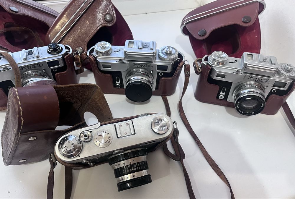 Фотоаппараты Киев и Фед