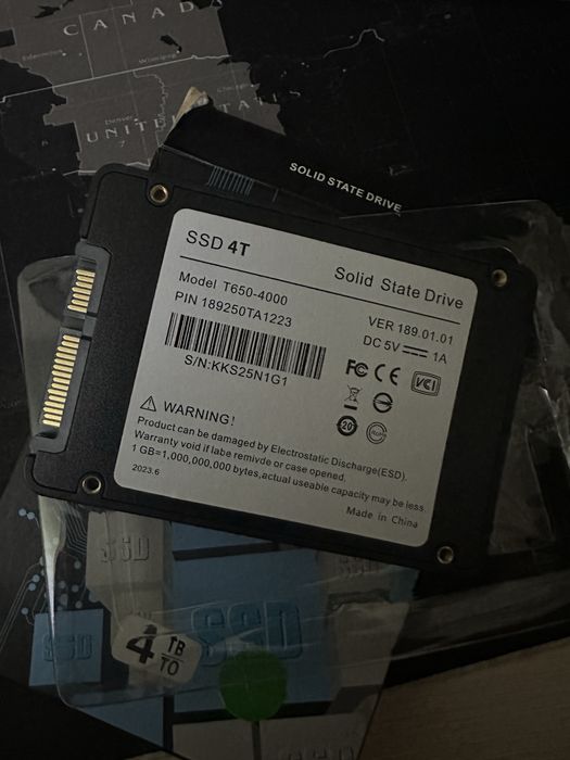 SSD накопитель 4ТБ