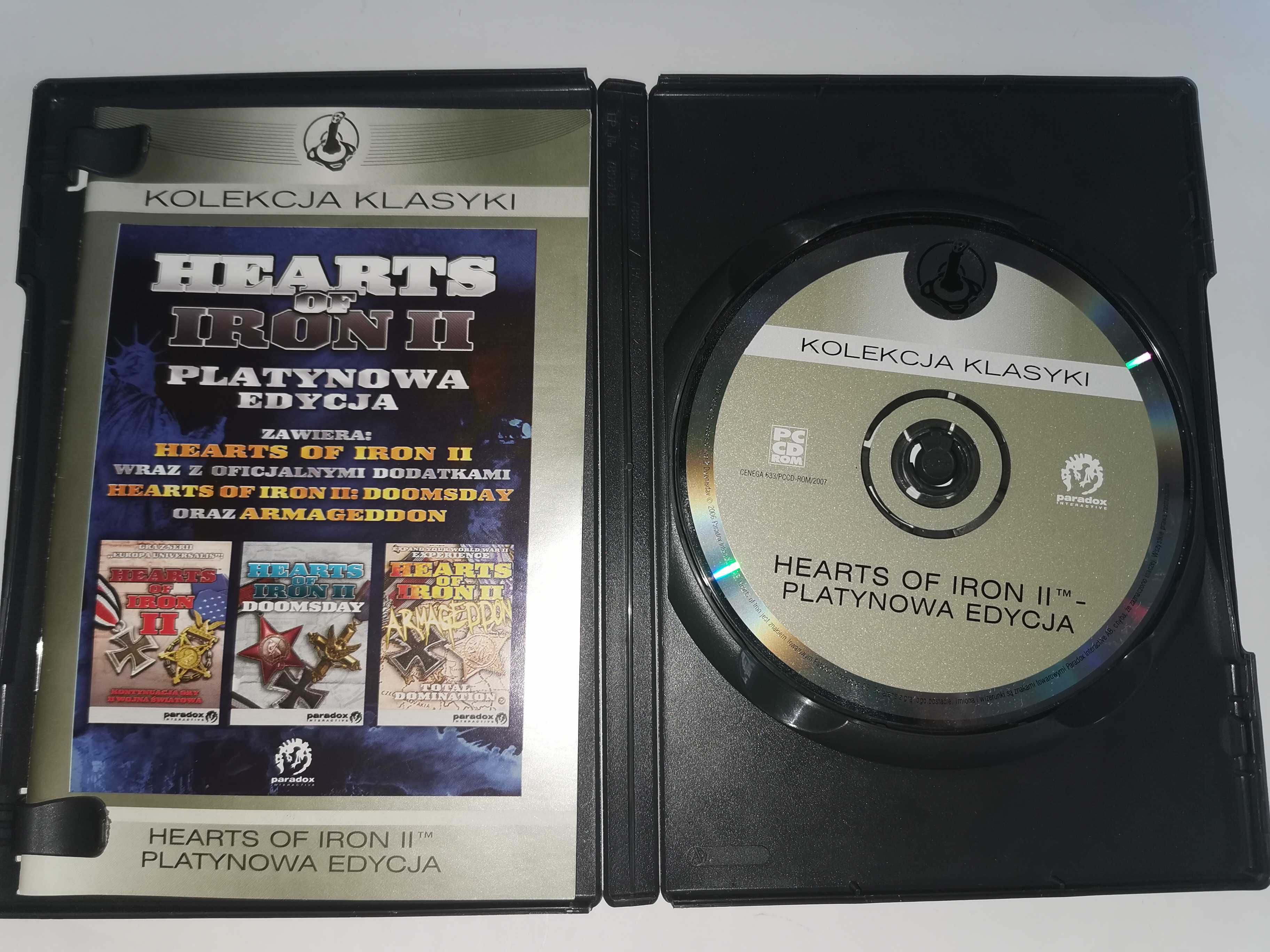 Hearts of Iron 2 Platynowa Edycja PC gra (cd102)