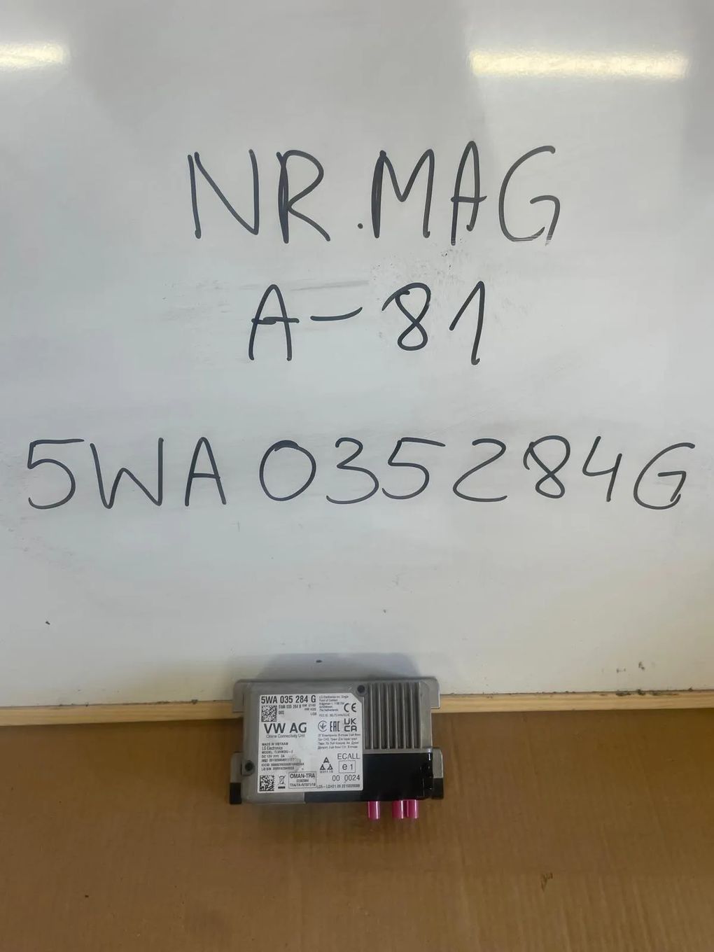 MODUŁ STEROWNIK USŁUG ONLINE VW AUDI SEAT SKODA 5WA035284G