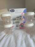 Contentores para leite materno chicco