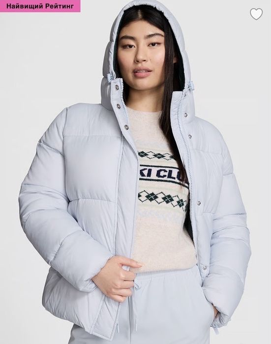 куртка Victoria's Secret (marshmallow puffer coat)