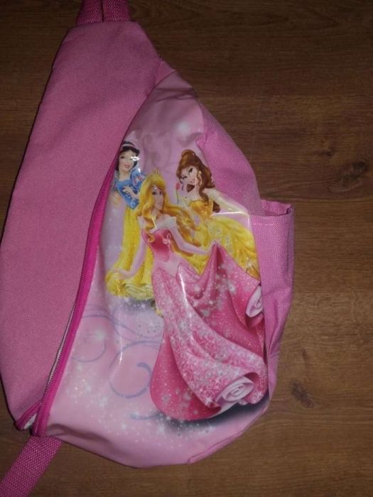 Plecak na jedno ramię księżniczki Disney gratis worek