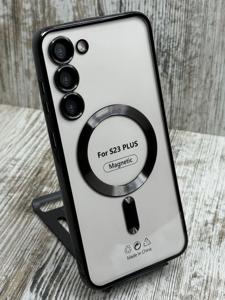 Чехол Chrome MagSafe на Samsung S23 Plus/ S23/ S23 Ultra
