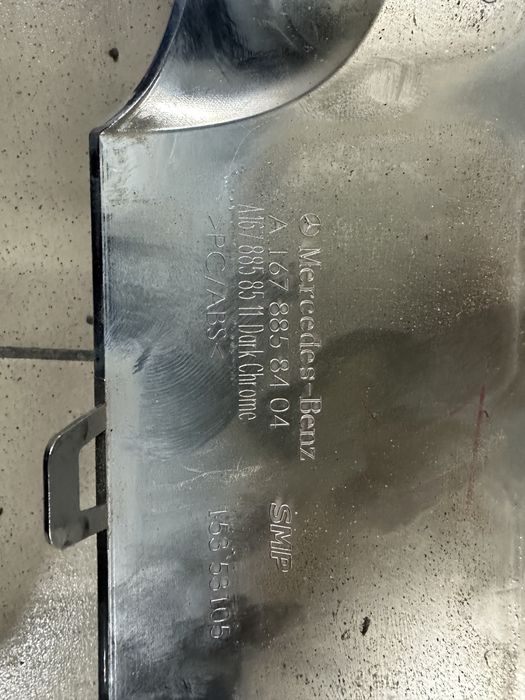 MERCEDES BENZ - 1678858404 накладка заднього бампера