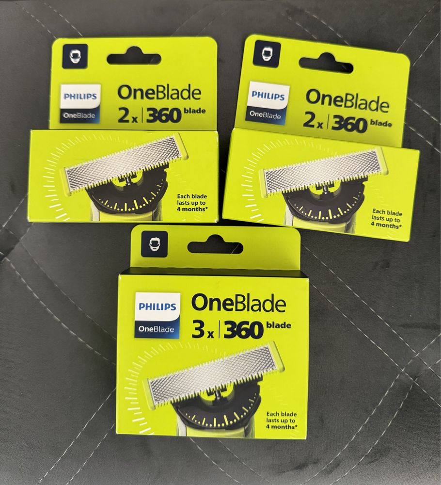 OneBlade Philips оригінальні змінні леза катридж