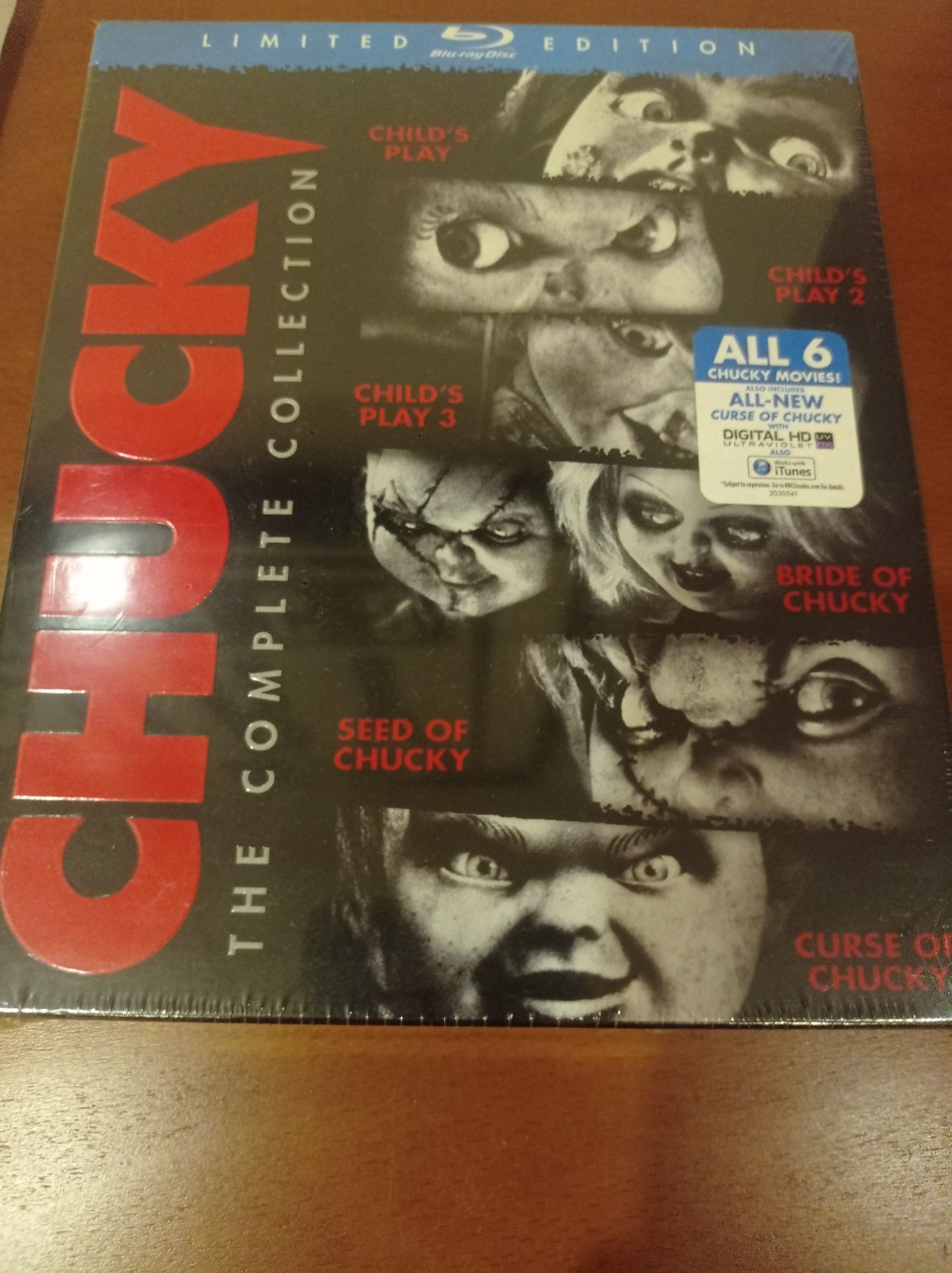 Blu-ray 4k Chucky Escape from New York THX 1138 Bad Times at El Royale