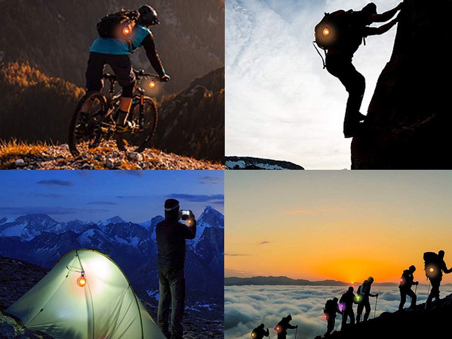 Lampka LED na obrożę – świecąca zawieszka bezpieczeństwa dla psa,