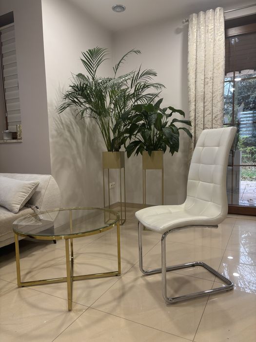 Krzesło signal ecru ekoskóra