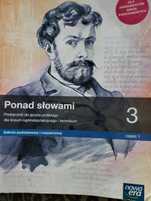 Ponad słowami 3. Podręcznik do j. polskiego