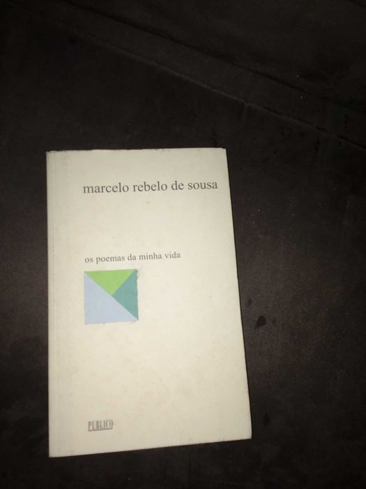 livro os poemas da minha vida - marcelo rebelo de sousa