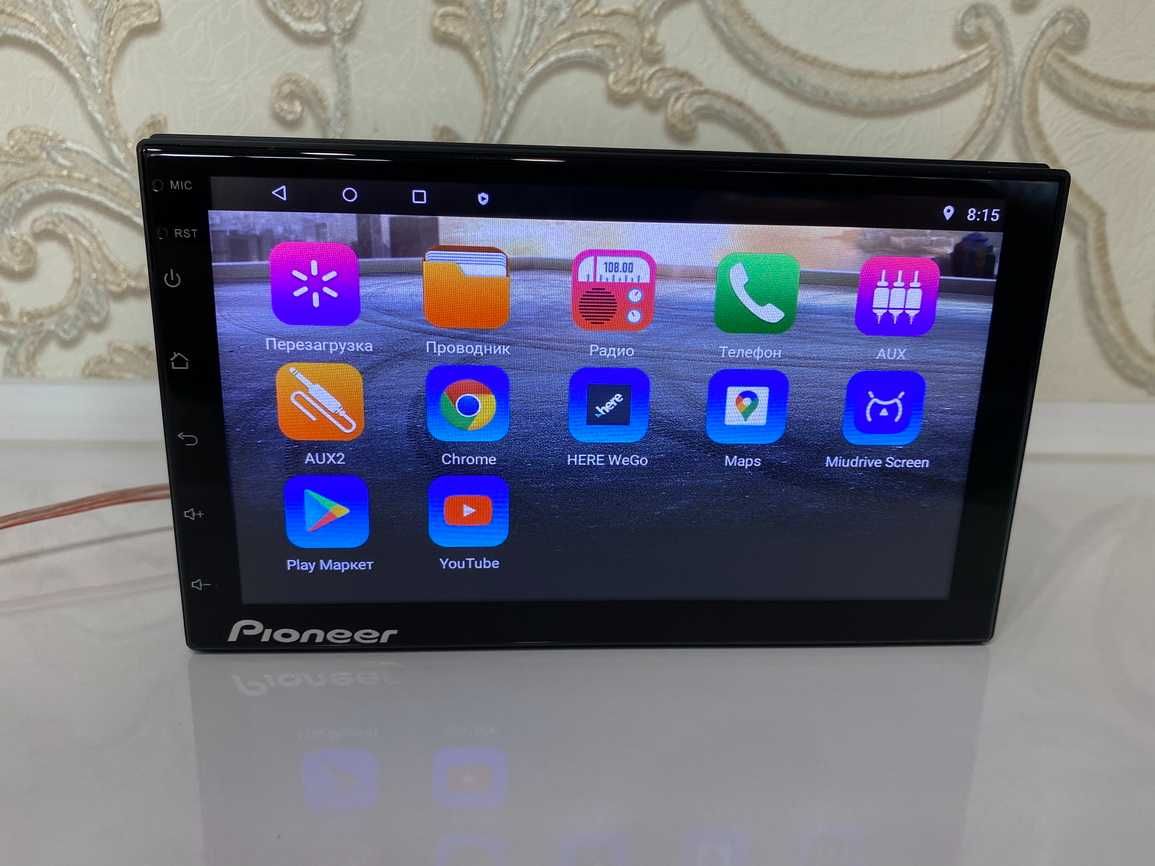 Автомагнитола Pioneer Pi7012A 2Din Android13 4/32Гб, GPS, Wi-Fi 4/60W