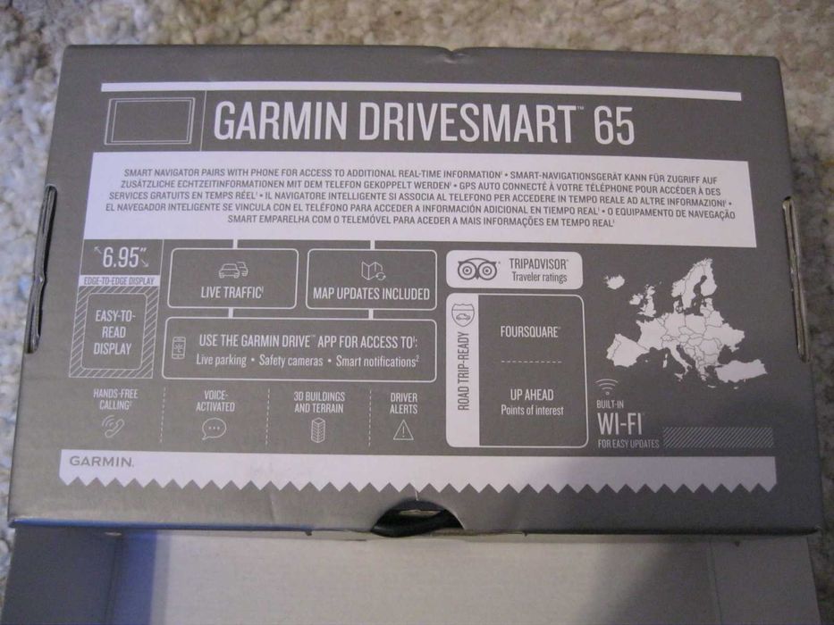 Nawigacja Garmin Drive Smart 65 live traffic gwarancja