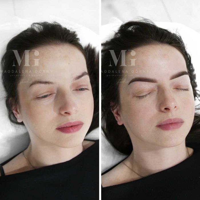 Makijaż permanentny brwi i ust, brwi permanentne, Sosnowiec, 400zł