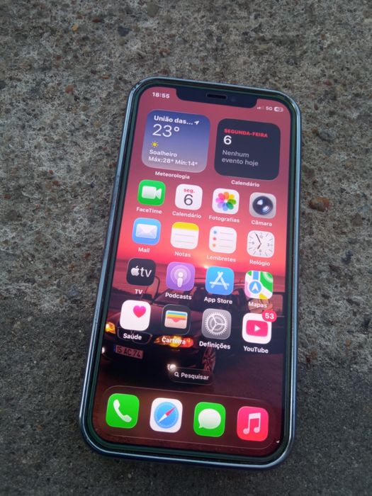 Iphone 12 com garantia 100%bat e 128g