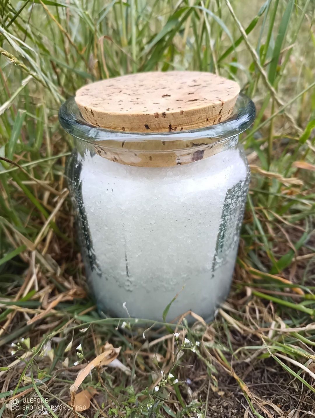 Naturalny peeling do ciała solno-olejowy ręcznie robiony 300 g