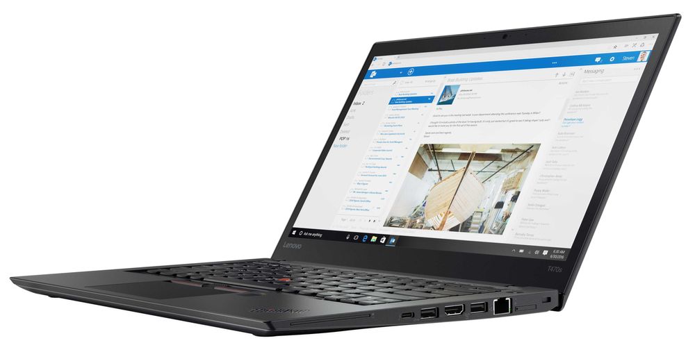 Комфортний ноутбук Lenovo T470s на Core i7 6-7 поколіннь