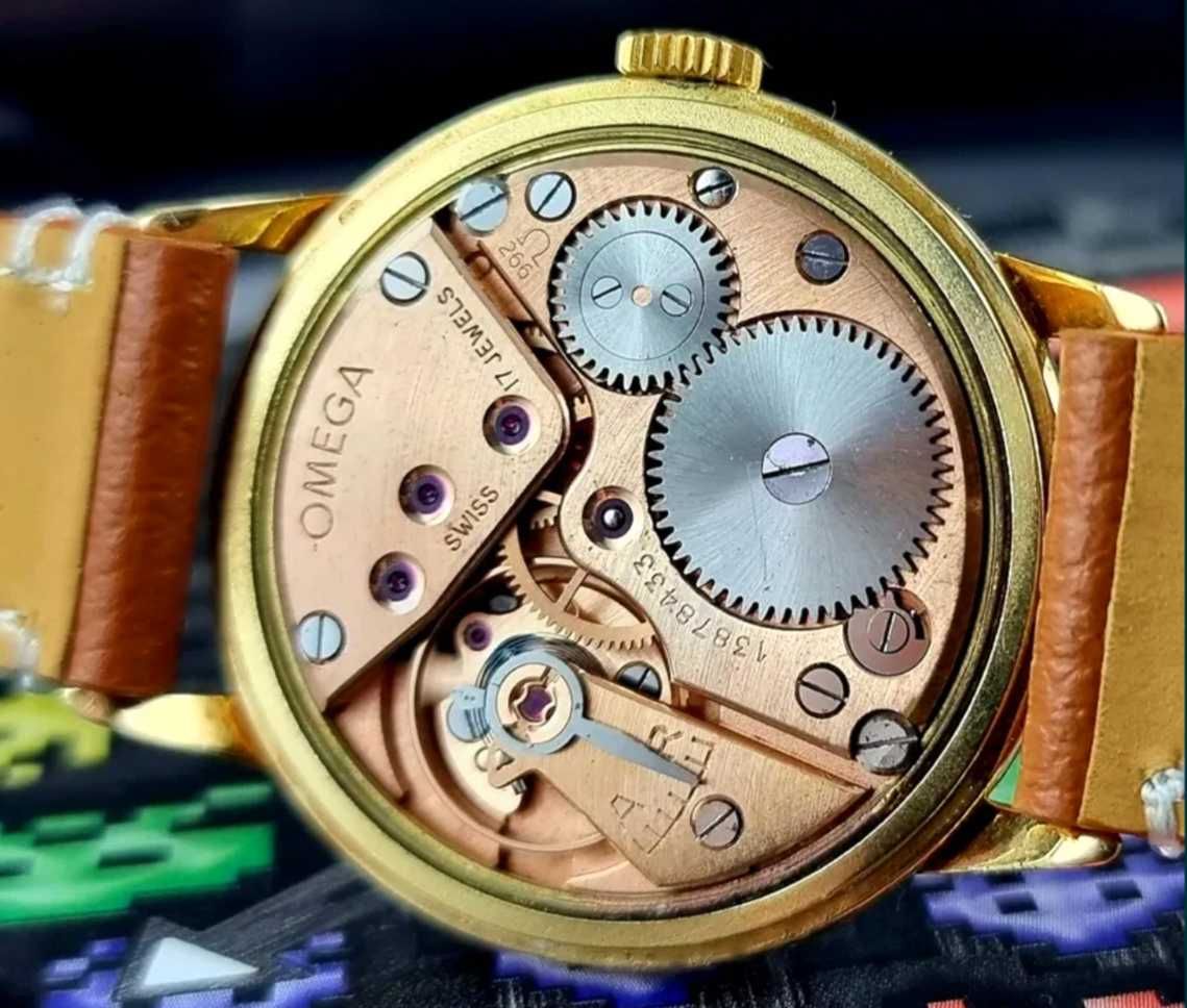 Złoty 18k Luksusowy Zegarek „Omega Tresor” Vintage XL Jumbo Unikat !!!