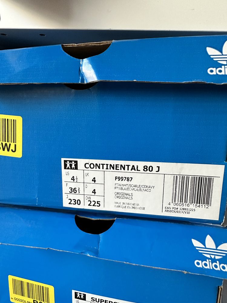 Adidas Continental 80J rozmiar 36 2/3