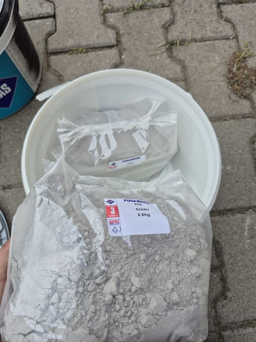 Nowa fuga 5kg srebrny szary orzech