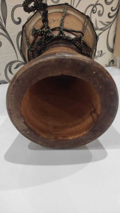 Джембе ручної роботи 8" дерево шкіра ударна установка ударная