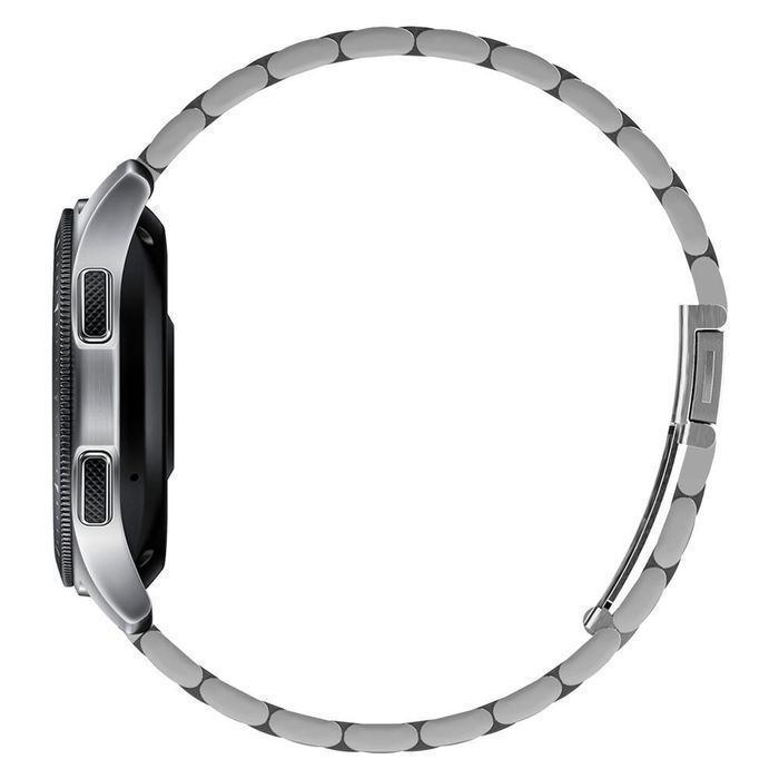 Bransoleta Spigen Modern Fit do Samsung Galaxy Watch 46mm - Srebrna