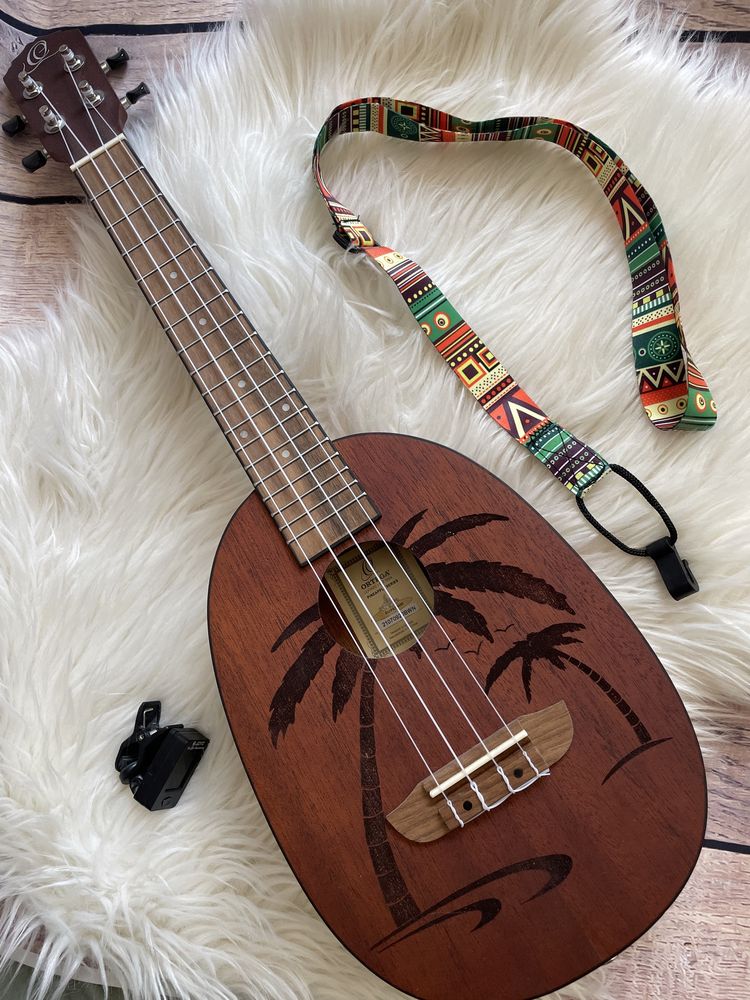 Ukulele koncertowe w stylu Lilo i Stich