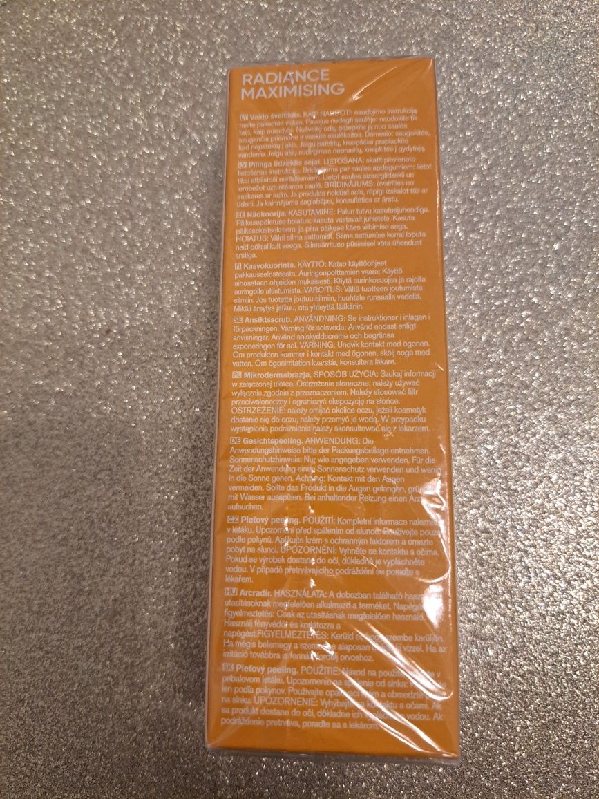 Avon mikrodermabrazja z witaminą C
