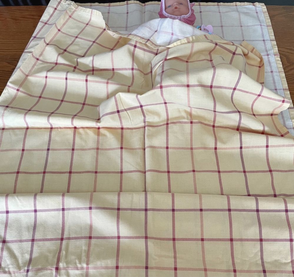 Conjunto de 2 lençóis saco para dormir para cama de grades