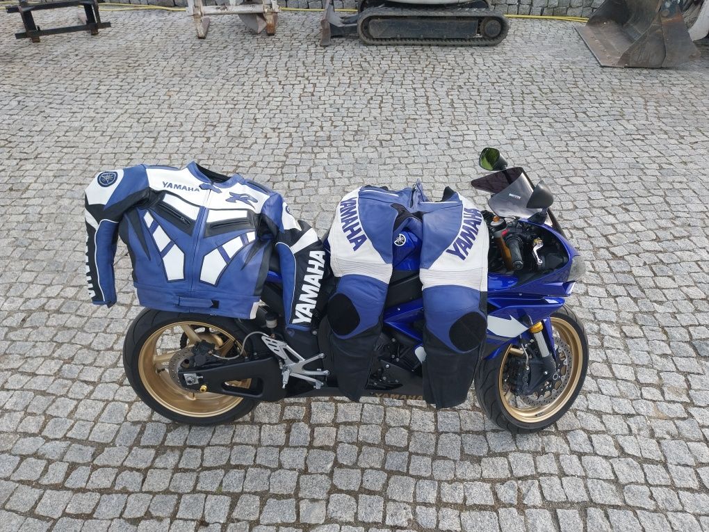 Kombinezon motocyklowy skórzany Yamaha