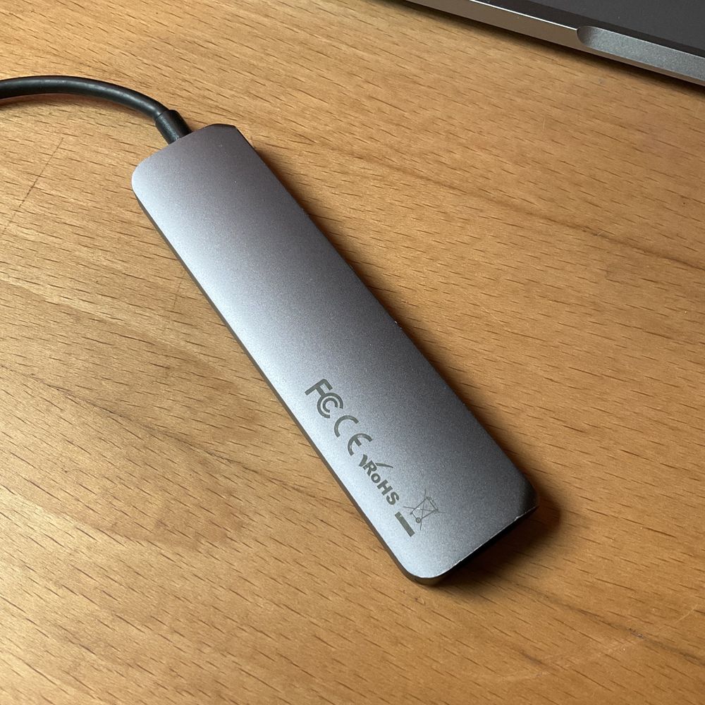 Adaptador Satechi de Alumínio Tipo-C Multiport 4K