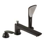Kludi Balance Black Bateria 3-otworowa wannowa czarny mat 52_4478_775