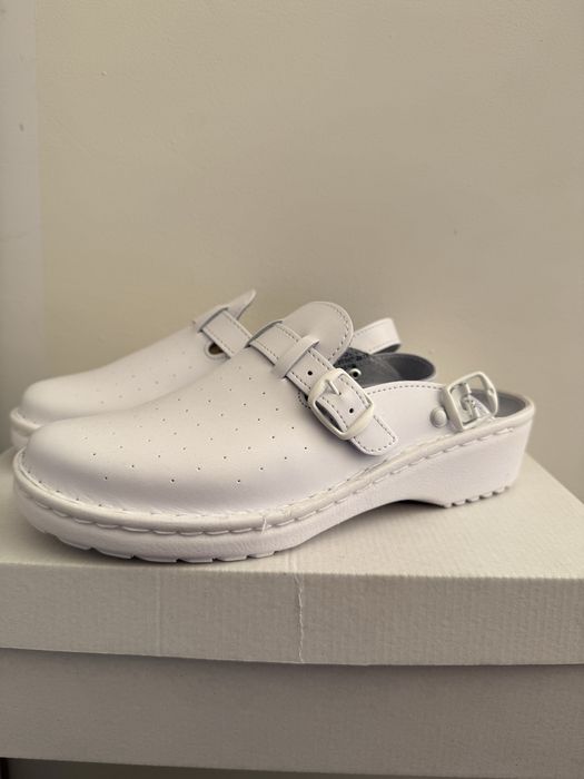 Buty damskie skórzane medyczne