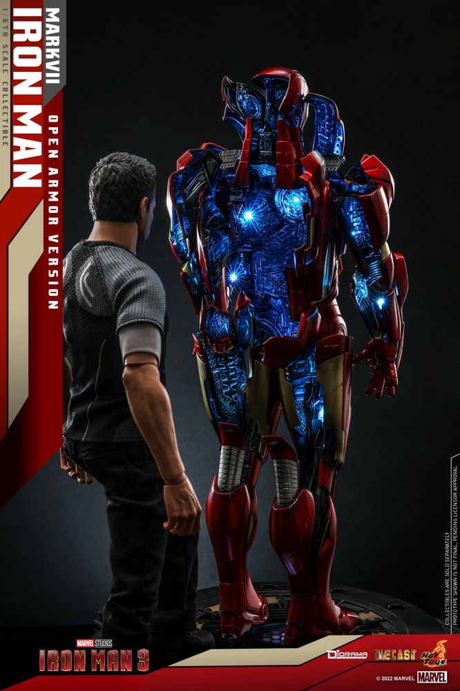 Фигурка 1/6 hot toys ds 4 D51 IRON MAN 3 – MARK VII OPEN ARMOR