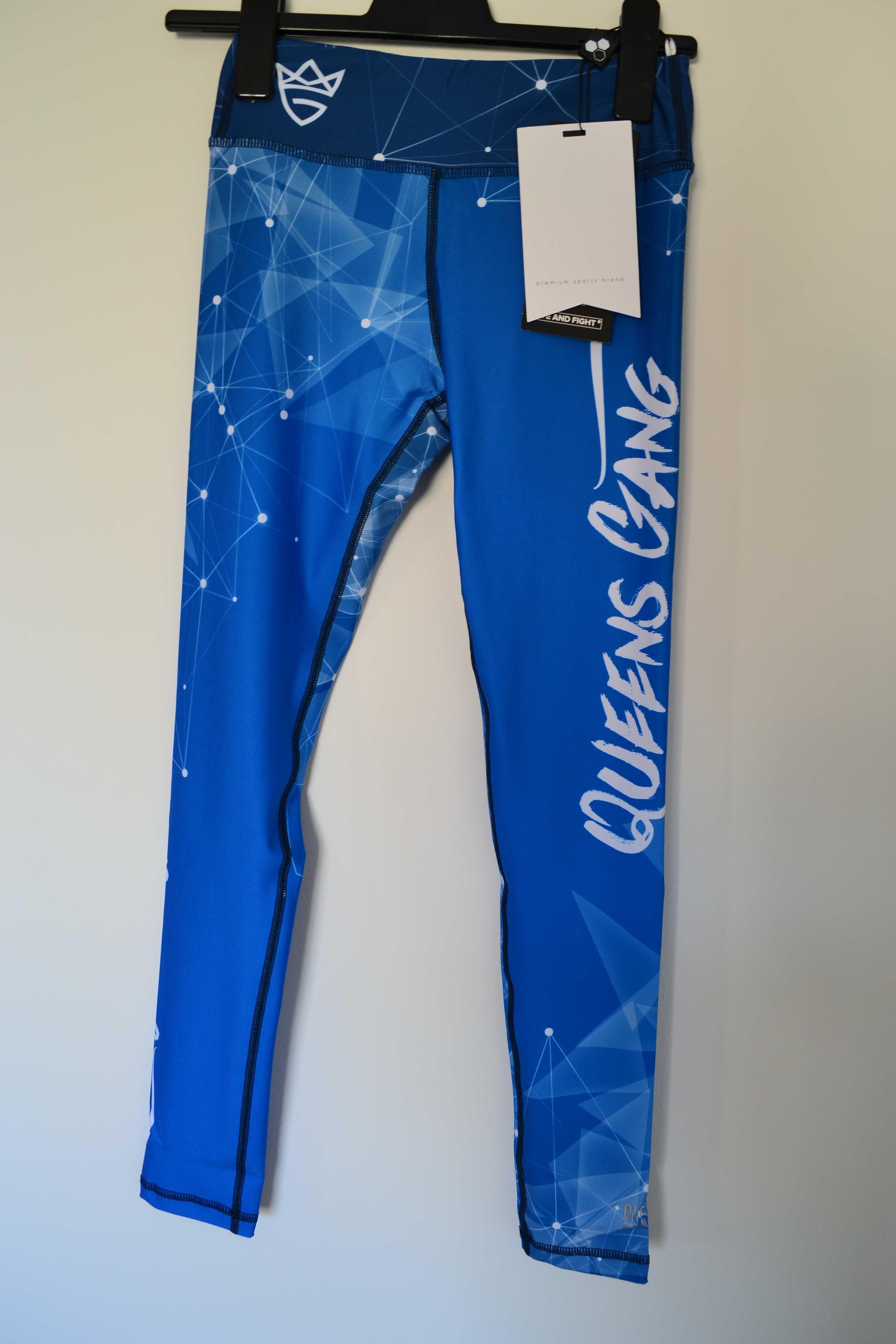 Damskie długie legginsy Olimp Galaxy - rozmiar XS
