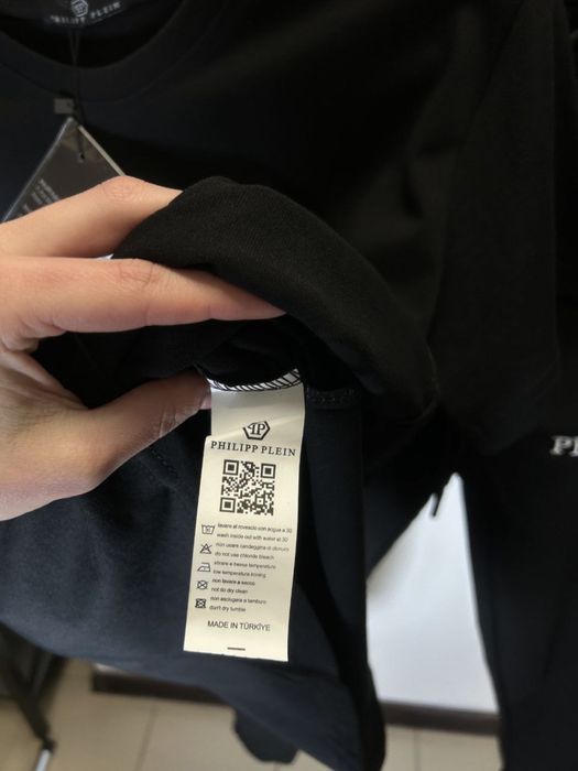 MEGA SALE -50% Мужской костюм Philipp Plein черная футболка/штаны люкс