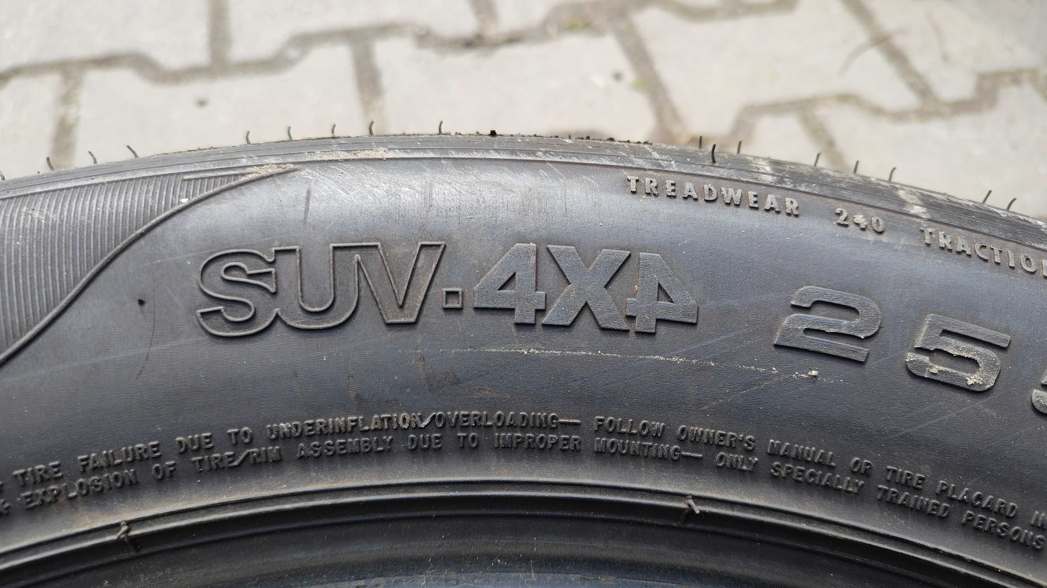 2x 255/55R18 Goodyear Eagle F1 SUV 4X4 Lato Używane FV Siedlce