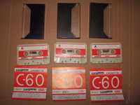 Kasety magnetofonowe Congress C-60 - stare japońskie