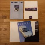 RENAULT prospekty początek lat 90' XXw.