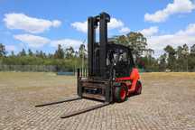 2001 Linde H70D-02 7000 kg Empilhador Diesel